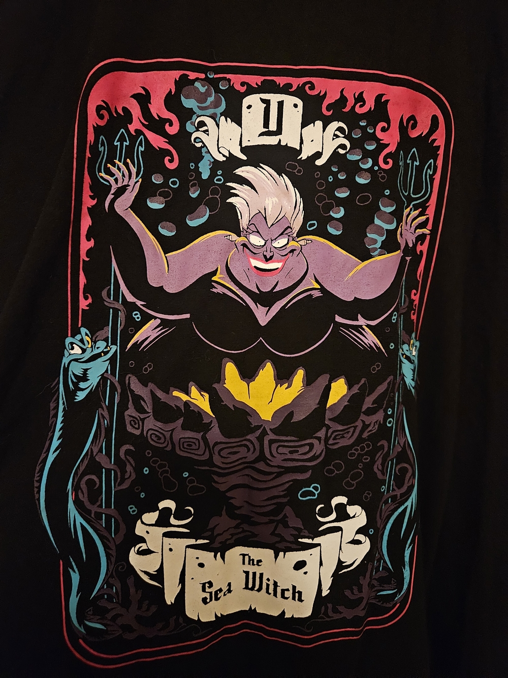 The Sea Witch Graphic Tee - Black